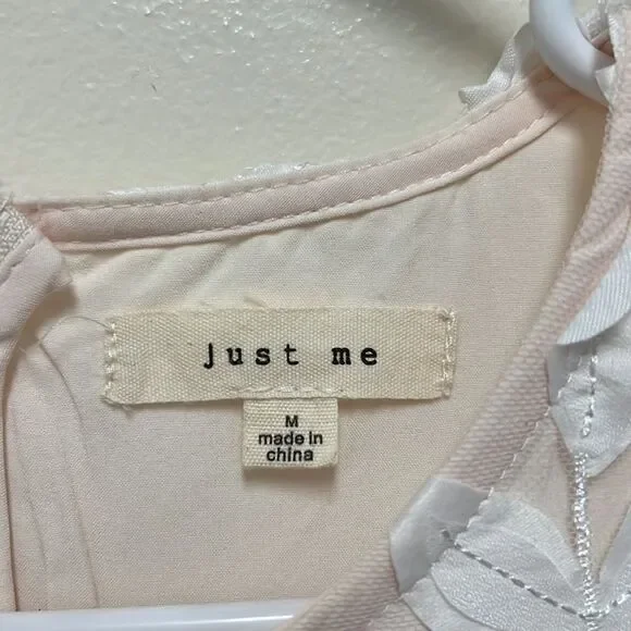 Just Me Ivory Lace Midi Dress - Picture 5 of 10